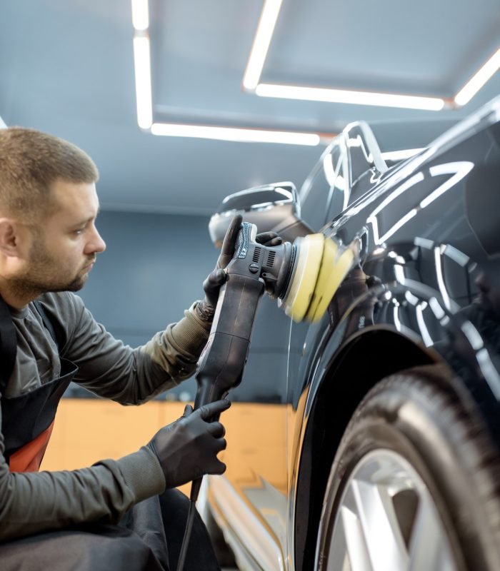 Professional vehicle body polishing