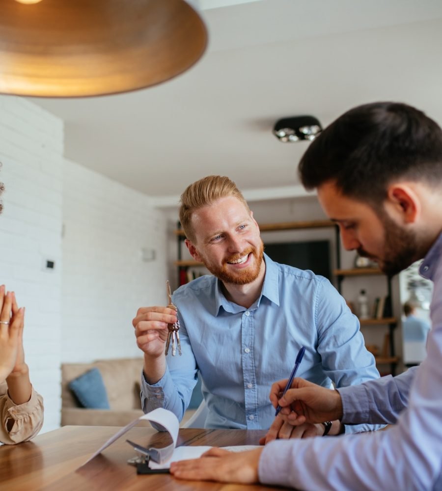 Getting keys to new house