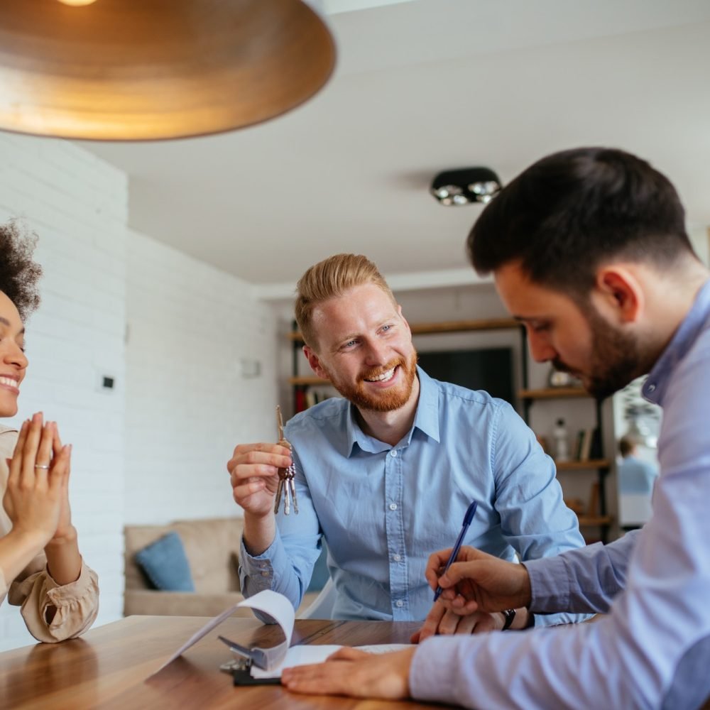 Getting keys to new house