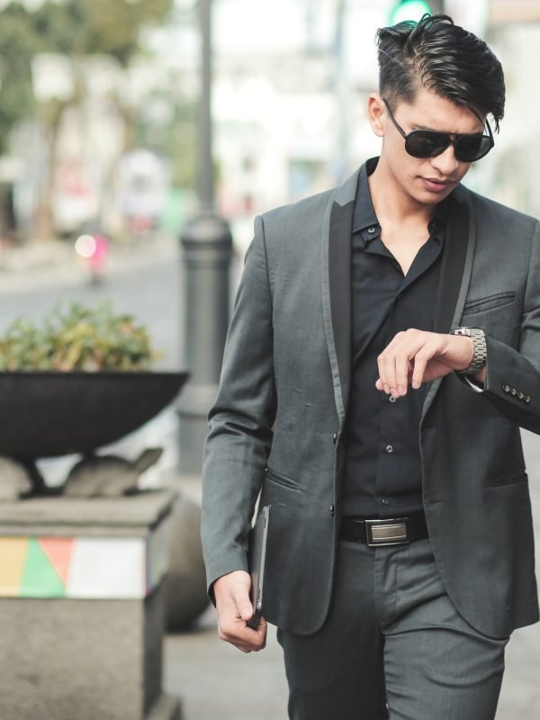 Business Man Walking