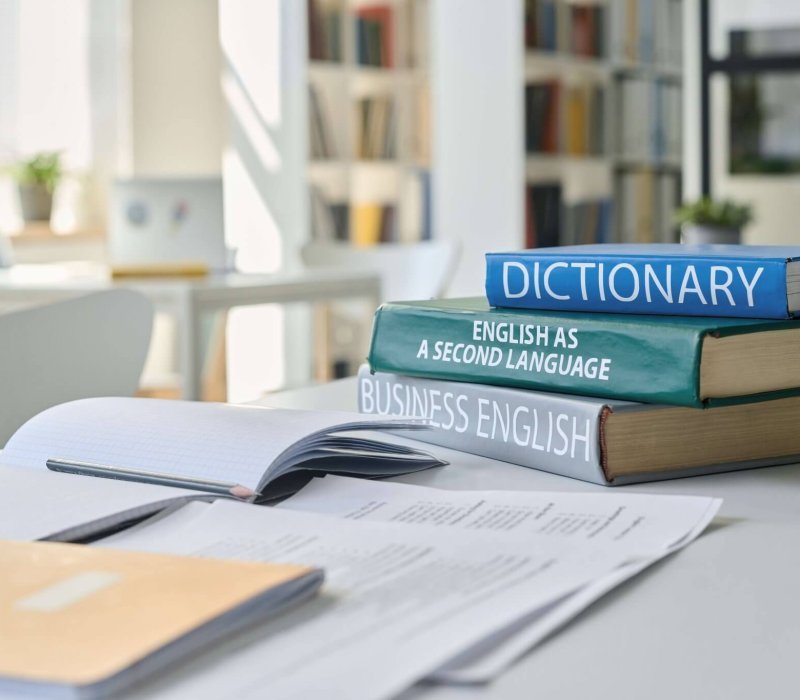 Textbooks for studying foreign language