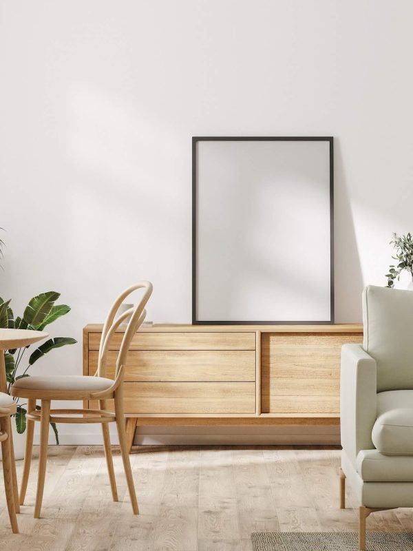 modern-living-room-with-furniture-and-poster-frame-mockup-home-interior-design-3d-rendering