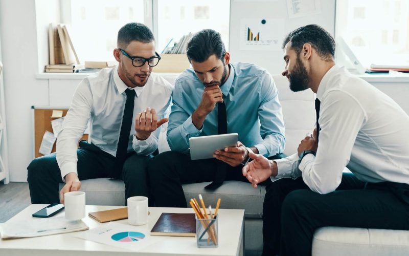 Creative business team.